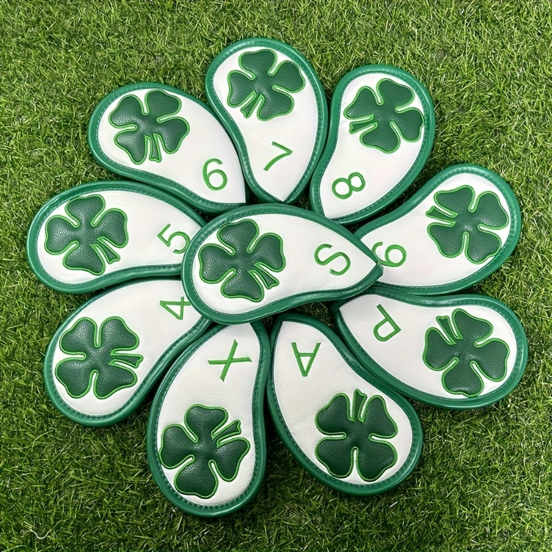 Golf Equipment Industry - 10pcs Clover Golf Club Head Cover