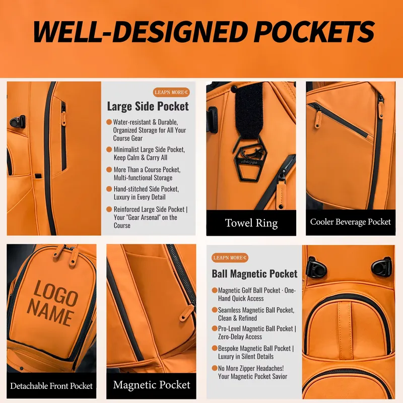 ASL GOLF Stand Bag Waterproof  - Golf Equipment Logos ulasan dan harga