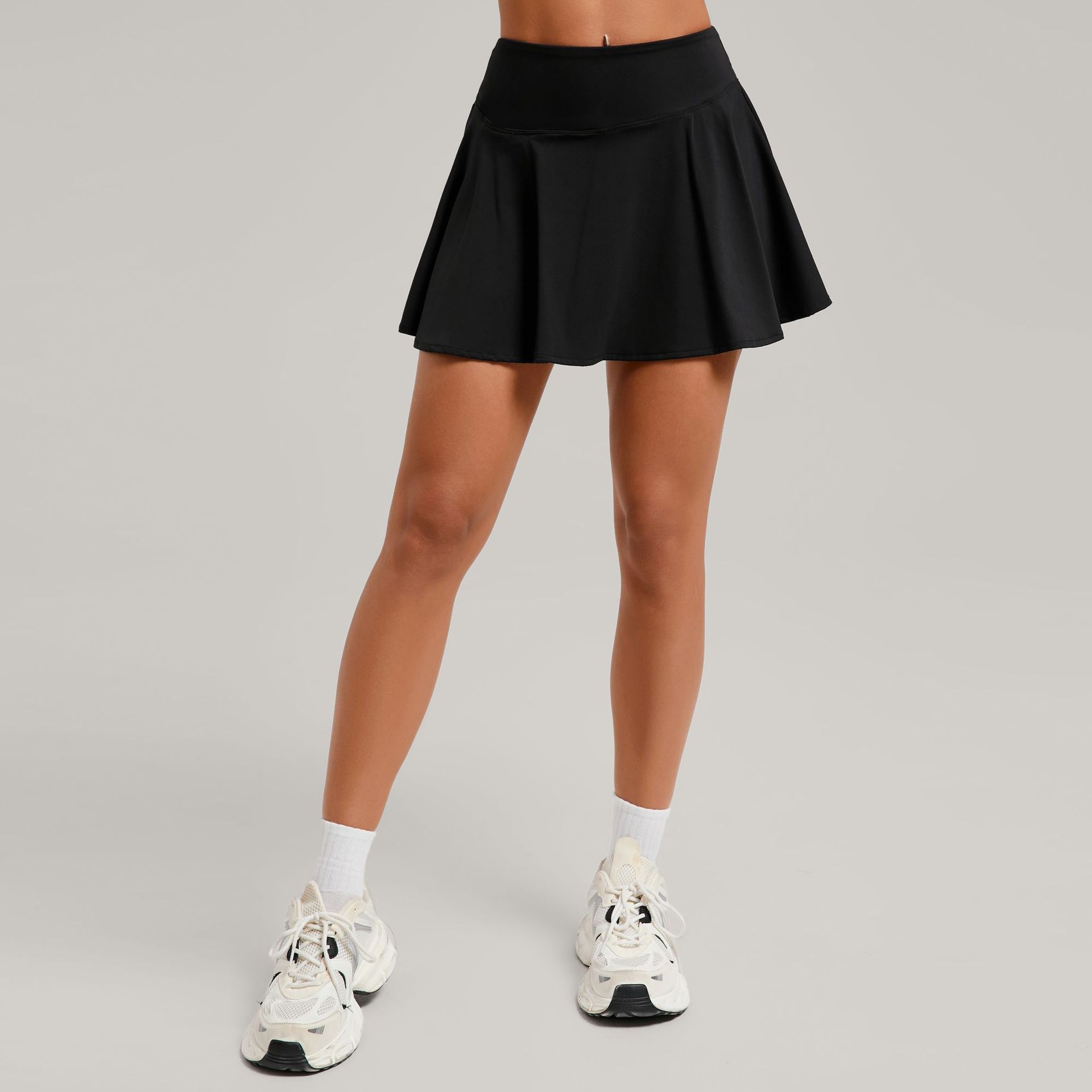 High Waisted Tennis Mini Skirt - Golf Equipment Logos ulasan dan harga