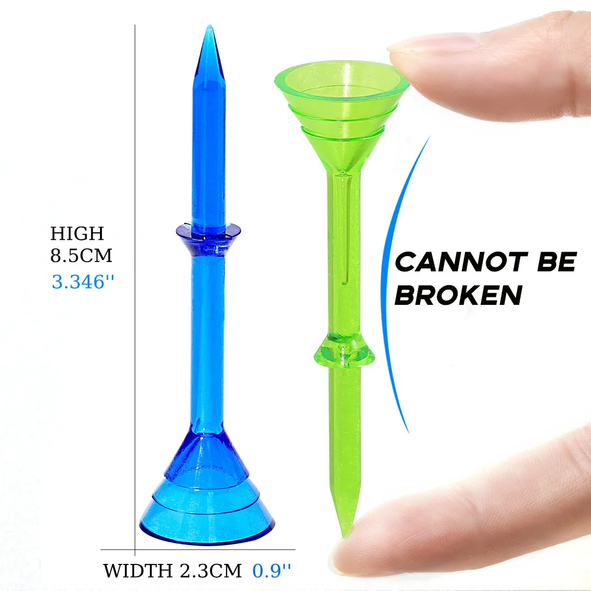 PGM 50pcs Golf Tees Random col - Golf Ball Premium ulasan dan harga