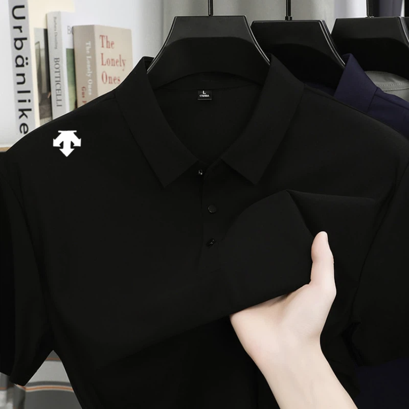Men Luxury Embroidery Polo Shi - Golf Equipment Cheap ulasan dan harga