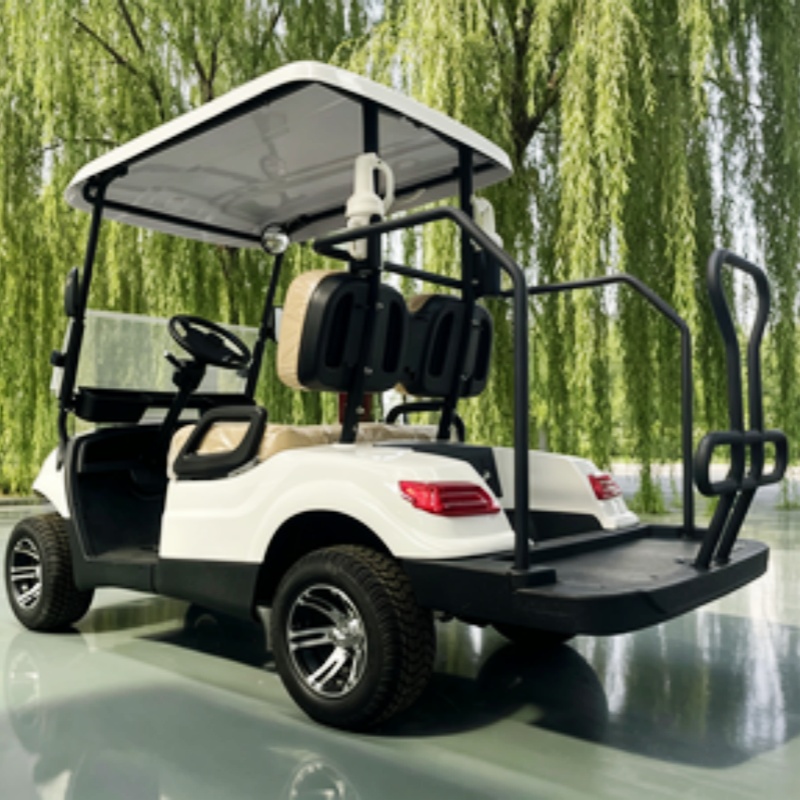 China Electric Golf Cart Lithi - Golf Bag Stand Cart ulasan dan harga