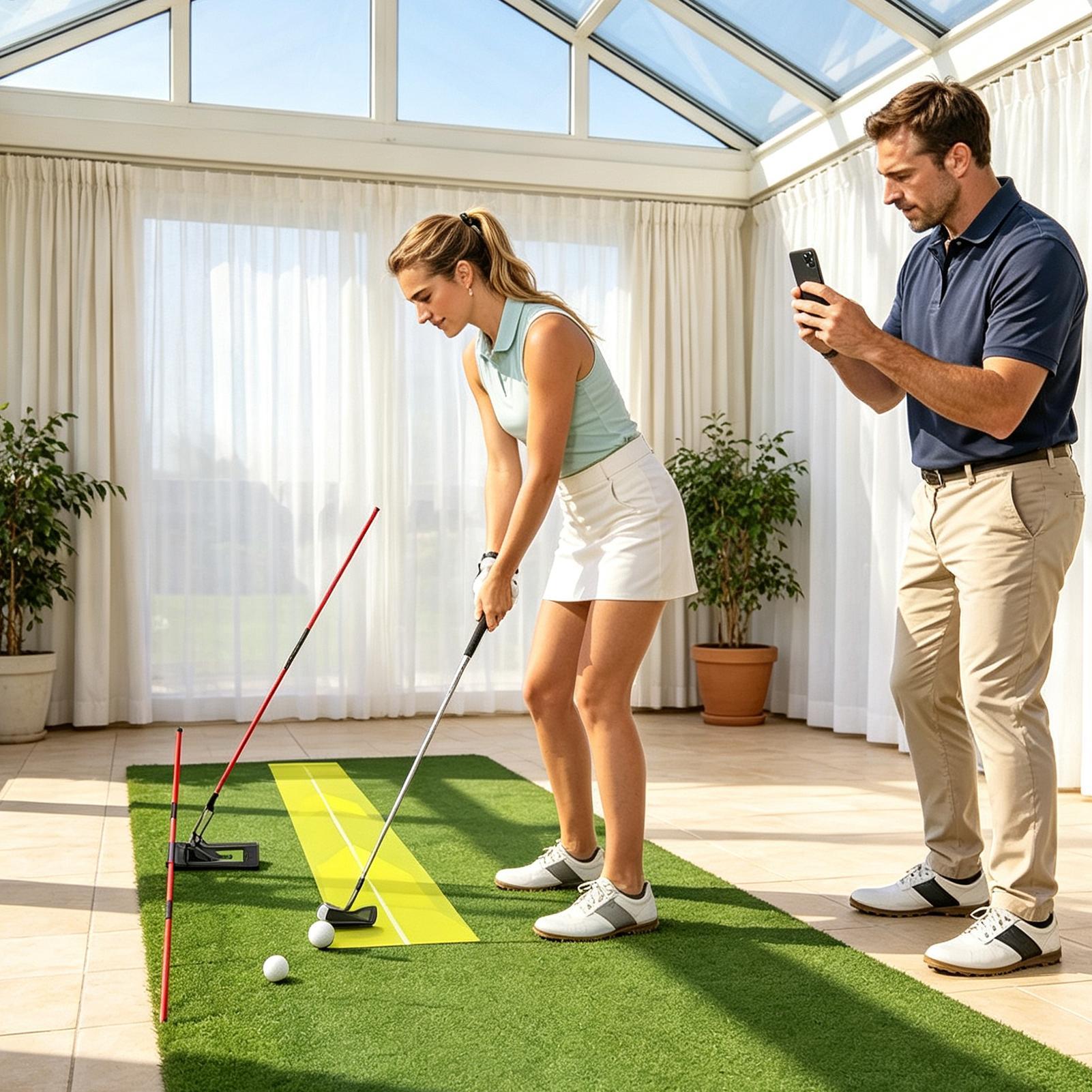 Golf Alignment Stick Holder Ad - Golf Equipment For Youth ulasan dan harga