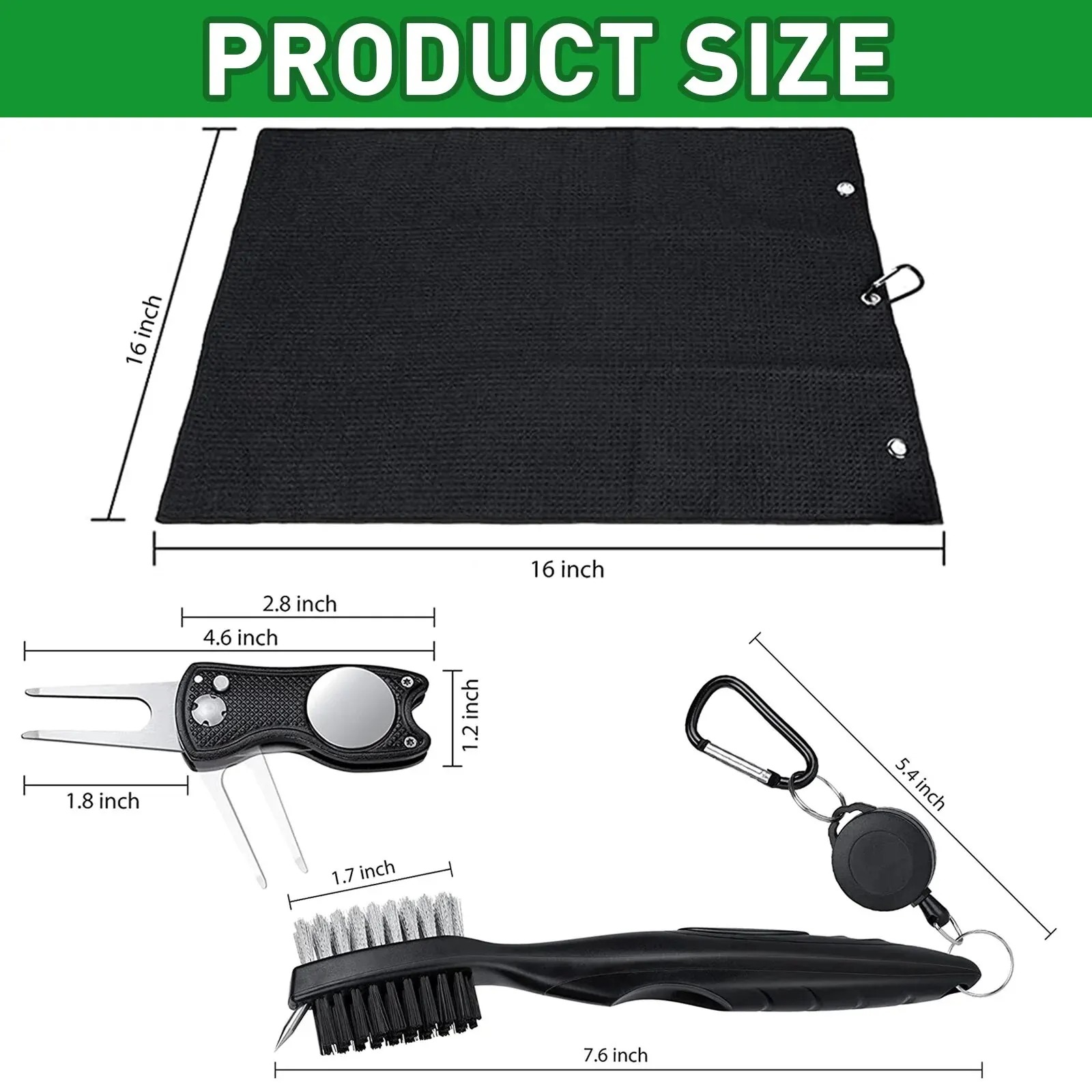 Golf Club Brush and Towel Clea - Golf Equipment Cheap ulasan dan harga