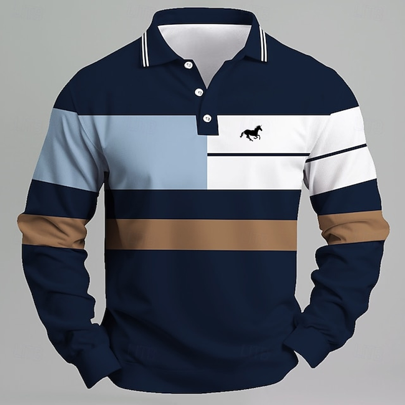 Men's Striped Printed Unicorn  - Golf Equipment Cheap ulasan dan harga