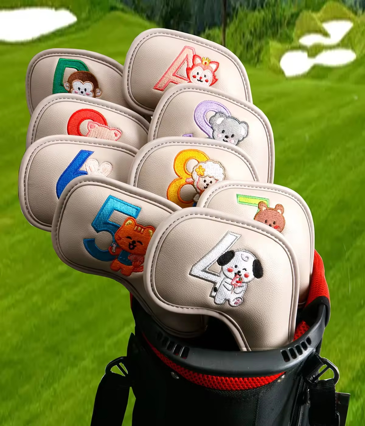 9Pcs Cute Cartoon Animal Golf  - Golf Equipment Industry ulasan dan harga