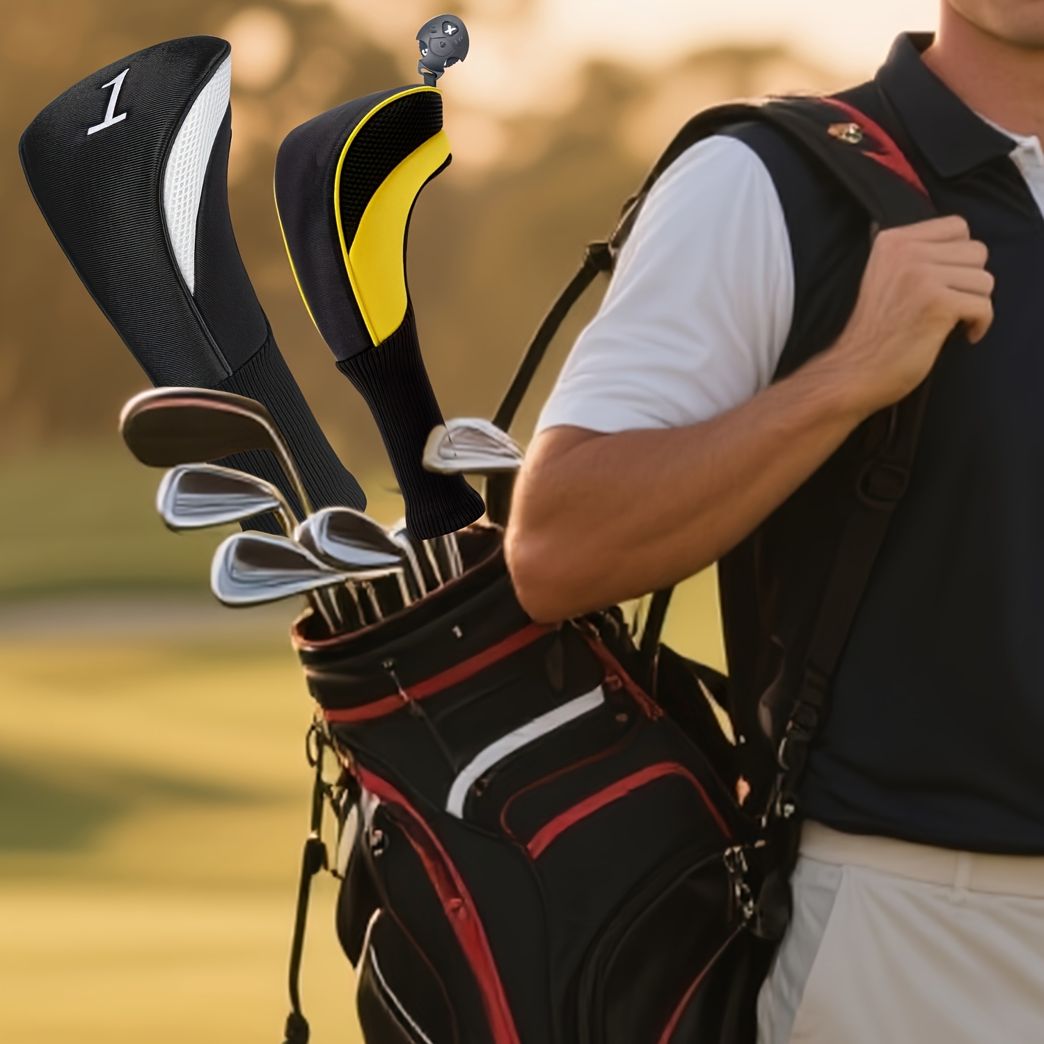 5pcs Golf Club Head Covers, So - Golf Equipment Industry ulasan dan harga