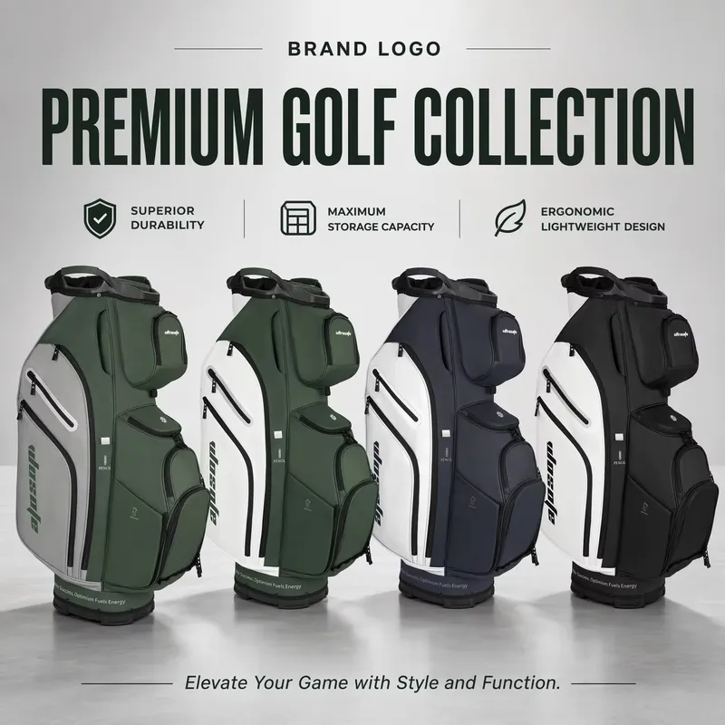 Wosofe 14 Way Golf Cart Bag Wa - Golf Bag Stand Cart ulasan dan harga